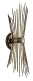Troy Lighting Blink 21"W 2-Light Outdoor Wall Light - Light Cottage Bronze Finish with Matte Opal Gl