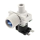 uxcell レノイドバルブ　オネジウォーター インレットソレノイドバルブ 洗濯機用 26mm AC 220V-240V