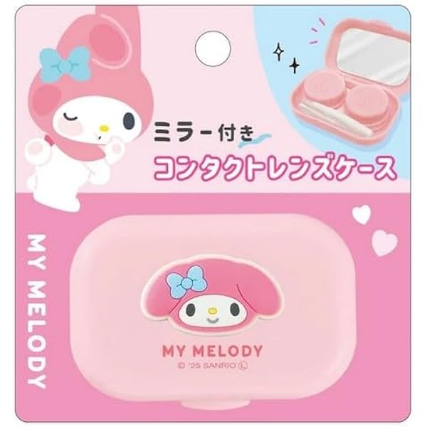 レア物 ハローキティ 2001年野いちごキティ コンタクトレンズケース Amazon.co.jp: ハローキティ ミラー付きコンタクトレンズケース
