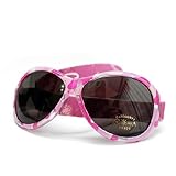 Kidz Banz Retro Banz Oval Kidz Sunglasses, Pink Diva Camo by Baby Banz