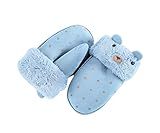 ファッションミトンのぬいぐるみ手袋は、暖かい冬ミトン子供たちがネック手袋をハンギング