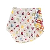 beauty factory 6重ガーゼ ベビーケット ふわふわ 赤ちゃん タオル　選べる カラー キノコ 苺 小足 (苺)