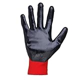 Hommy 　2ペア入り　お買い得　ゴム製　小動物　ハムスターなどに　噛み防止用　グローブ　手袋　赤＆黒