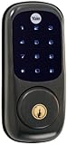Yale Security YRD220-ZW0BP Real Living Electronic Touch Screen Deadbolt, Fully Motorized with Z-Wave
