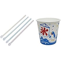 かき氷容器、シロップ、ストロー全部セット かき氷容器、シロップ、ストロー全部セット