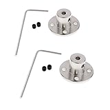Baoblaze 2セット　フランジ　カップリング　6mm＋ 8mm　シャフト　カプラー　モーターコネクタ　リジッド　