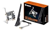 GIGABYTE GC-Wbax200 2x2 802.11Ax デュアルバンドWiFi + Bluetooth 5 PCIe拡張カード。