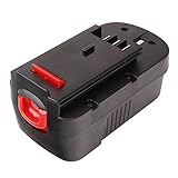 efluky 18V Ni-MH Replacement Battery for Black & Decker HPB18 HPB18-OPE 244760-00 A1718 A18 A18E Fir