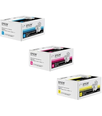 Amazon | [ セット品 ] EPSON エプソン LPC3T37K / LPC3T37C