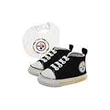 Pittsburgh Steelers nfl幼児よだれかけと靴ギフトセット