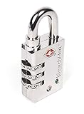 Sesamee k6430 3ダイヤルリセット可能TSA Approved組み合わせ旅行ロック 36 Pack K6430PTR