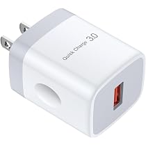 Amazon | USB充電器 QC3.0対応 18W 急速充電 ACアダプター PSE認証