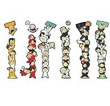 ハイキュー!! グッズ ハイキュー!! ステッカー 車用ステッカー 全員 烏野 音駒 青葉 梟谷 車シール 車用デコレーション 防水ステッカー カッティングステッカー 防水車貼る バイク (A,15CM)