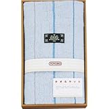 『香典返し 法要引き出物 お返しなどに人気の商品』　東洋紡　吸水速乾タオルケット　ブルー　【掛け紙・包装可】