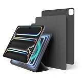 【elago】 iPad Pro13インチ 2024 対応 ケース スタンド カバー 強力 マグネット 式 分離式 iPadスタンド 角度調整 可能 背面 保護 マグネットスタンド [ iPad Pro 13インチ アイパッドプロ 13 M4 対応 ] MAGNET FOLIO サンドピンク