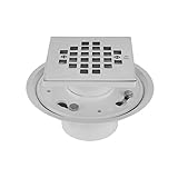 Jaclo 86564-pch Complete正方形シャワーDrain、ポリッシュクローム