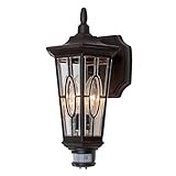 Brinks 7238BZ-1 Lantern Carousel Bronze with Motion Light [並行輸入品]