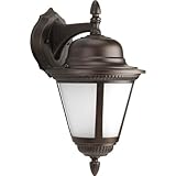 Progress Lighting p5863-wb Westport 1ライト16 " Tallアウトドア壁取り付け用燭台with SE、 P5863-20WB 1