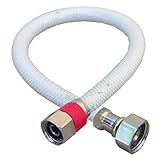 LASCO 10-2317 Water Supply Flex Braided Vinyl 1/2-Inch Female Compression X 1/2-Inch Female Iron Pip