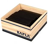 Kapla 40 Piece Wooden Block Set In White [並行輸入品]