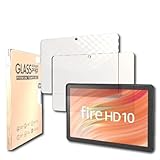 2枚セット Fire HD 10 / Fire HD 10 Plus 保護フィルム 第13世代 10.1インチ ガラスフィルム 指紋防止 指紋認証対応 耐衝撃 飛散防止 貼り付け簡単 気泡ゼロ 硬度9H