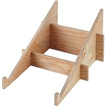 Amazon | 店研創意 簡易組立傾斜台 マルシェボックス用 2箱用 小