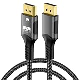 ICONSHOP DisplayPort 2.1 ケーブル [1m/2m/3m選択可] UHBR20 80Gbps対応 16K/60Hz 8K/120Hz 4K/240Hz対応 VESA認証準拠 DP ケーブル ゲーミングPC 最新グラフィックボード モニター対応 DP2.1 (1m) IC-DP21CB-1M [並行輸入品]