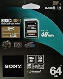 ソニー SONY SDXCカード 64GB Class10 UHS-I対応 SF-64UY [国内正規品]