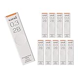 三菱鉛筆 シャープペン芯 uni ユニ 0.3 2B 10個 ハコULS03252B