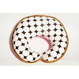 Dots Pink/White/chocolate Nursing Pillow by Bacati