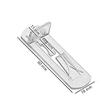 BCP 20ピースプラスチッククリア透明色自動ロック式シェルフサポートPeg