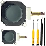 ZHUROUPU 3Dアナログジョイスティックボタンモジュールスティックサムスティックサークルパッドカバーキャップ交換用ニンテンドーfor 2DS for 3DS for 3DS LL for 3DS LL（New for 3DS New for 2DS New for 3DS LL用ではありません）-6個入り