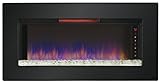 クラシックFlame Felicity赤外線壁Hanging電気暖炉 ブラック 47II100GRG