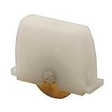 Prime-Line Products G 3215 Sliding Window Roller Assembly with 5/8-Inch Center Brass Wheel, 2-Pack [