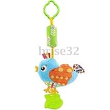 動物Handbells Musical Developmentalトイベッドベル子供ベビーソフトおもちゃRattle – 鳥