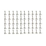 Saim金属画像フォトフレームレールMoulding吊りフック Pack of 50 G1YPJJ010036-1