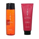 ルベル IAU イオ クレンジング クリアメント シャンプー 200ml＆イオ クリーム シルキーリペア トリートメント200ml セット