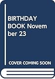 BIRTHDAY BOOK 11月23日