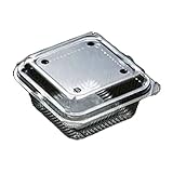 【1000枚】 OP-200A 117 × 120 × 高 60 mm OPS 【93333】 ミニトマト200g 食品容器 デンカポリマー Sモ 代不