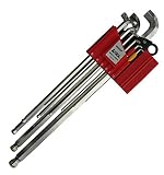 アネックス(ANEX) ボールポイントレンチ スリム マグキャッチホルダー付 9本組 6セット入 HB-2009
