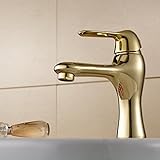 バスルームWash Basin洗濯水タップシンク上部インストールModern Luxuryゴールドシンク蛇口