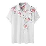 [vigerkar] アロハシャツ メンズ 半袖シャツ 花柄シャツ 開襟シャツ シャツ メンズ 半袖 大きいサイズ アロハシャツ ビーチシャ