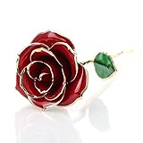花 プレゼント 造花 クリスマス バレンタインデー ホワイトデー 父の日 母の日 誕生日 等 お祝い 時の プレゼント に最適 薔薇の花束 (28*6cm, 赤い)