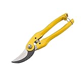 Dovewill 園芸　植物はさみ　植木鋏　剪定鋏　園芸用はさみ　高硬度　耐摩耗性　強力　使いやすい　2色選べ - ロック付き, 267x86x26mm