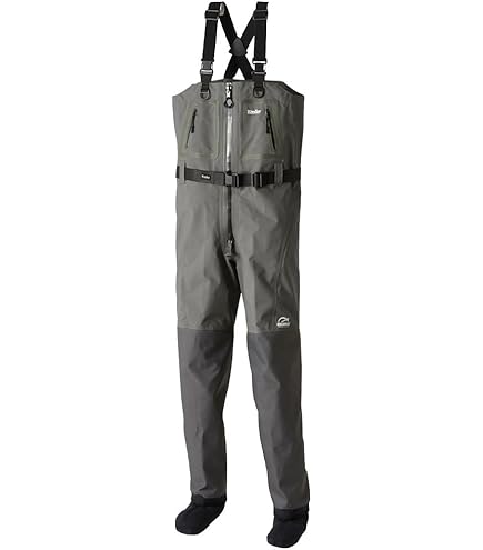 Amazon | リバレイ (Rivalley) RV フロントオープンSTウェーダー L Amazon | リバレイ (Rivalley) RV フロントオープンSTウェーダー L