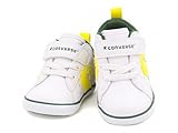 [コンバース] converse 女の子 男の子 キッズ 子供靴 運動靴 通学靴 ベビーシューズ スニーカー 屈曲性 抗菌 EE ミニ P-L N MINI P-L N 7CK178 ホワイト/イエロ