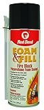 Red Devil 0915 Fire Block Foam, 12-Ounce, Orange [並行輸入品]