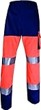 Delta PlusメンズHigh Visibility Panostyle Kneepad作業パンツ US サイズ: Xx-Large Waist 38"-40" Leg 32" カラー: オレンジ