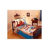 Jake and the Neverland Pirates 4 Piece Microfiber Toddler Bed Set by Crown Crafts [並行輸入品]