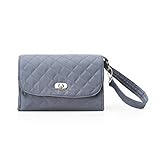 DEMDACO Lillybit Diaper Clutch, Quilted by Demdaco